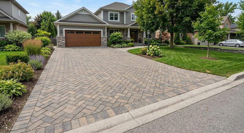 Paver Driveway Installation in Davis County, UT